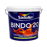 Латексна фарба Sadolin Bindo 20, біла, 5л (Садолін Біндо 20)