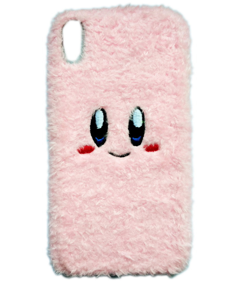 Чохол/ Панель Alitek для Apple iPhone Айфон X/Xs Pink Eyes (плюш)