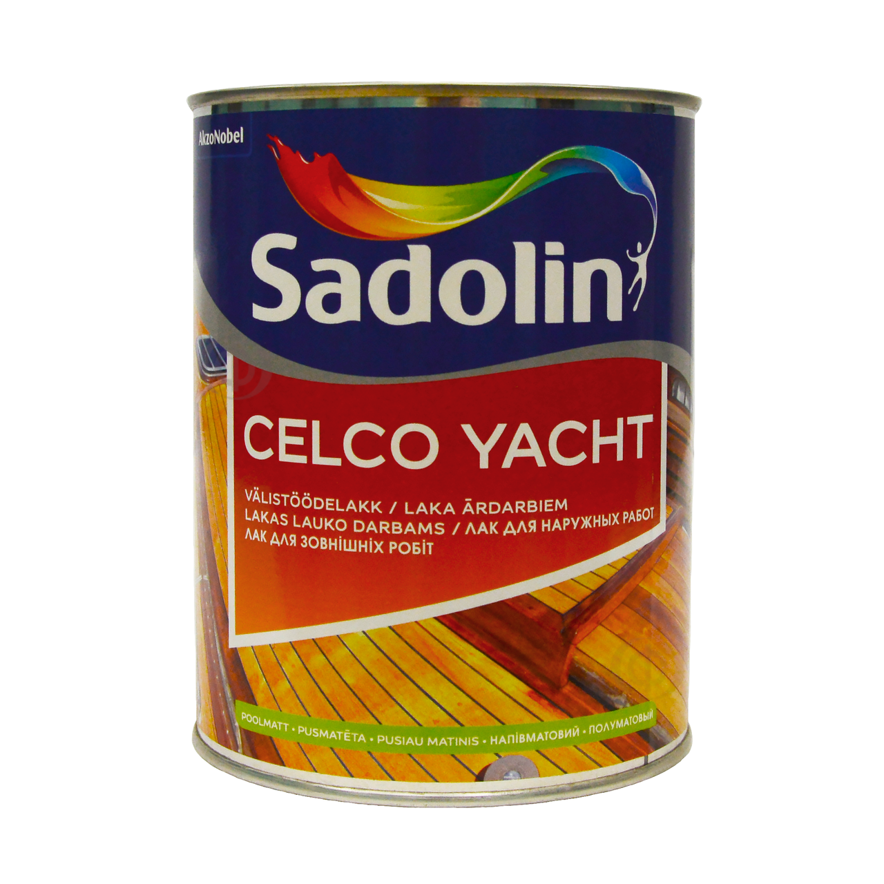 Лак для яхт Sadolin Celco Yacht 90 глянсовий 1 л (Садолін Селко Яхт)