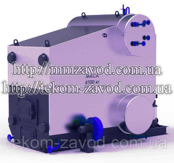 Паровий котел Е-1,0-1,4Р (кам'яне та буре вугілля), Паровий котел під буре вугілля, котел паровий для заводу