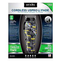 Машинка для стрижки Andis Nation Crown Cordless US Pro Fade Li (AN 73100), фото 5