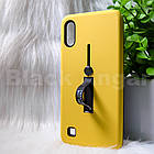 Чохол Samsung A10 2019 "Kickstand" Жовтий (yellow), фото 3