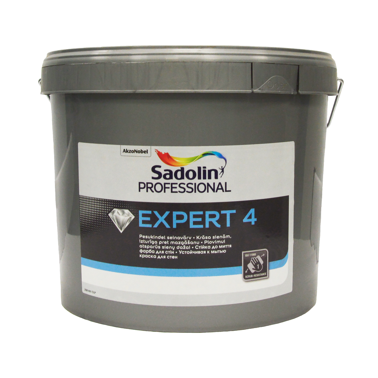 Акриловая краска Sadolin Expert 4, 10л, белая - фото 1 - id-p68635098