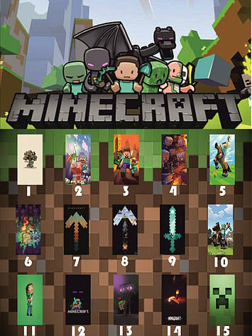 Чохол силіконовий Mine Craft для всіх моделей Xiaomi, фото 2