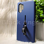Чохол Samsung Note 10 Plus "Kickstand" Синій (dark blue), фото 3