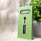 Чохол Samsung S10 "Kickstand" Зелений (green), фото 4