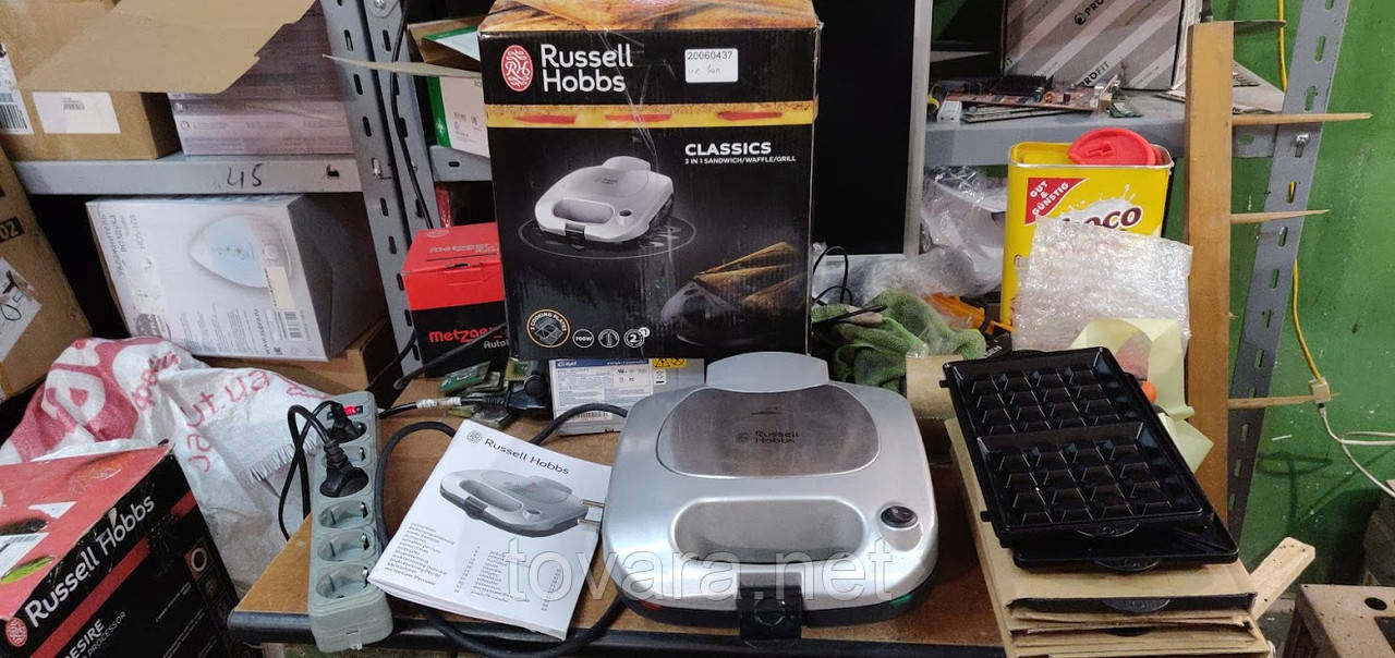 Гриль, бутербродниця, вафельниця/ Мультимейкер Russell Hobbs 13674-56 No2000437