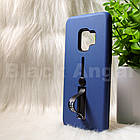 Чохол Samsung S9 / G960 "Kickstand" Синій (dark-blue), фото 3