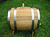 Бочка дубова 20 літрів для самогону, обручі-нержавіюча сталь. Покриття воском у Подарунок!, фото 10