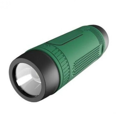 Бездротова колонка Zealot S1 Bluetooth Ліхтарик Радіо (Зелений)