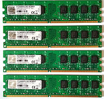 8GB 4*2GB DDR2 RAM PC2 6400U 800 CL5 G.Skill Оперативна пам'ять