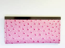 Жіночий гаманець рожевий