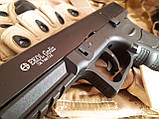 Пістолет сигнальний, стартовий (шумовий) Ekol Gediz чорний Glock 17, фото 2