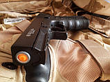 Пістолет сигнальний, стартовий (шумовий) Ekol Gediz чорний Glock 17, фото 3