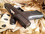 Пістолет сигнальний, стартовий (шумовий) Ekol Gediz чорний Glock 17, фото 4