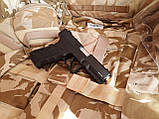 Пістолет сигнальний, стартовий (шумовий) Ekol Gediz чорний Glock 17, фото 6