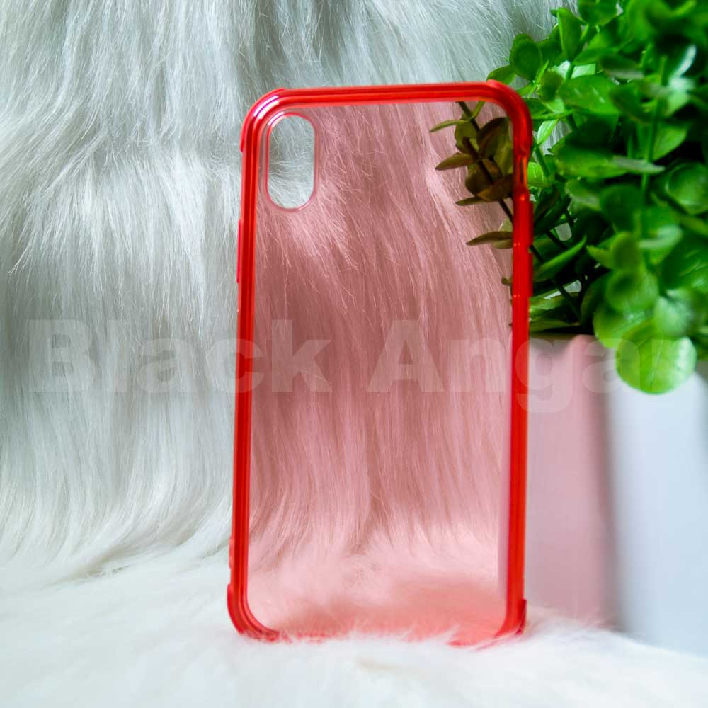 Силіконовий чохол Iphone X/XS "Colorfull" Червоний (red), фото 1