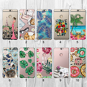 Силіконовий чохол з малюнком для Coolpad Max (new collection)