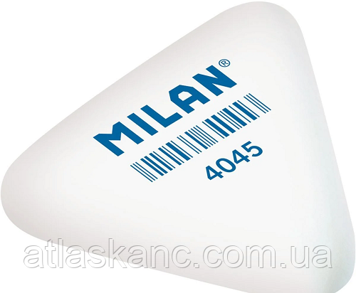 Гумка-Ластик Milan біла трикутна 4045