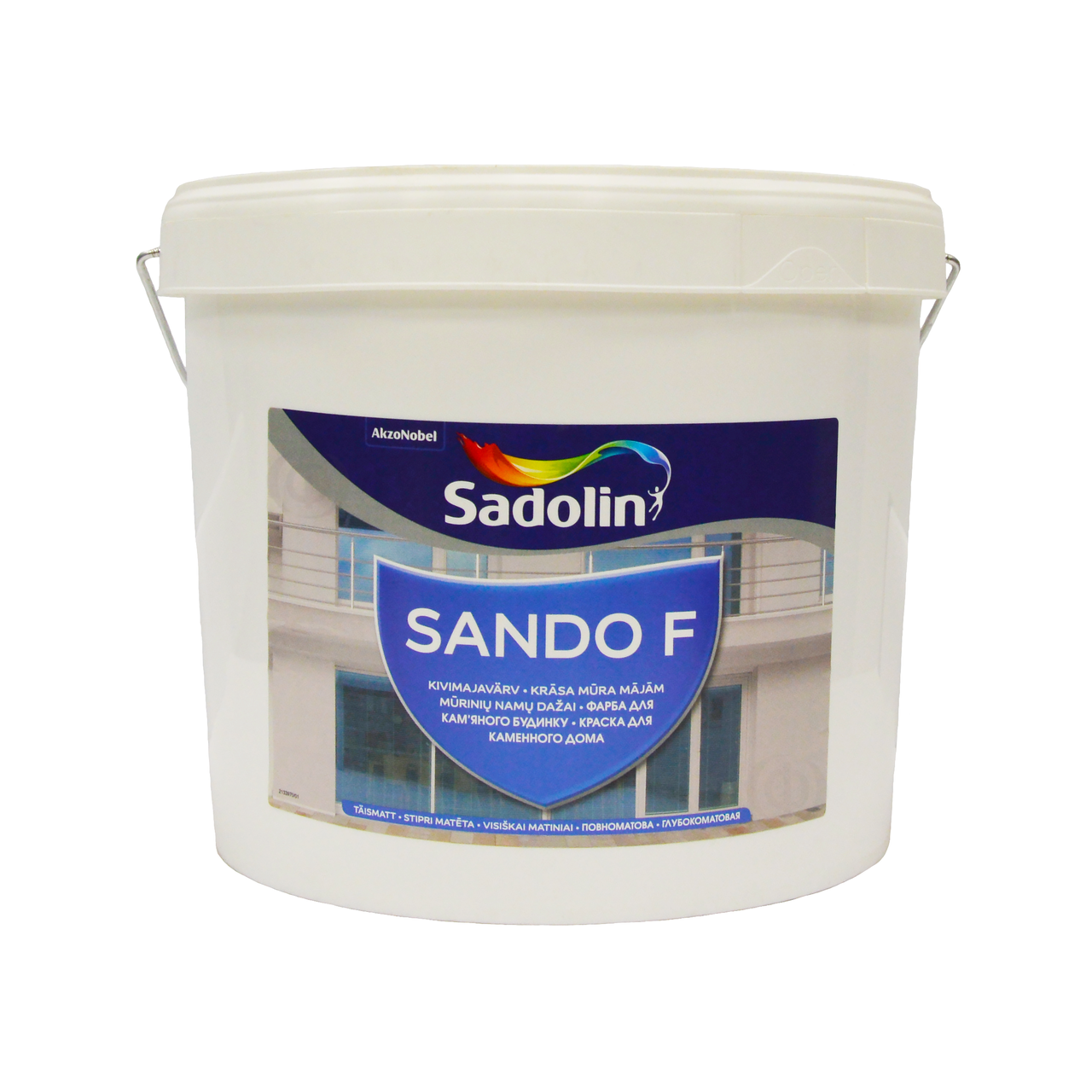 Фасадна фарба Sadolin Sando F 10 л (Садолін Сандо Ф)