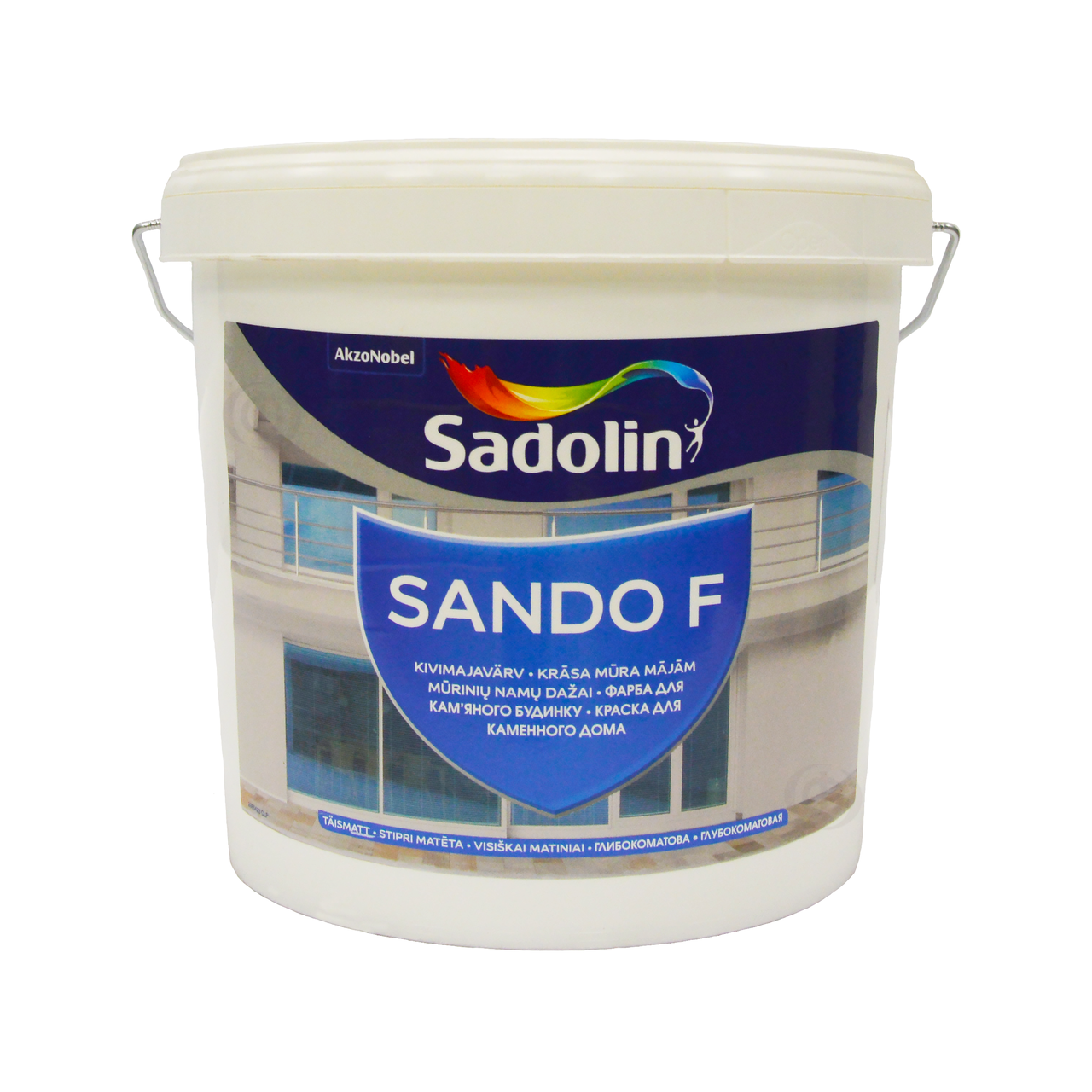 Фасадная краска Sadolin Sando F 5л (Садолин Сандо Ф) - фото 1 - id-p256120061