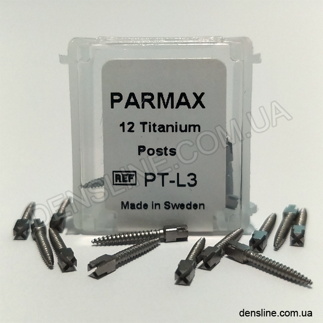 Штифты титановые PT 12шт/уп (Parmax) - фото 1 - id-p1161302254