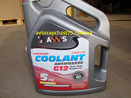 Антифриз червоний Coolant Red G12 (5 літрів) виробник Axxis, Польща