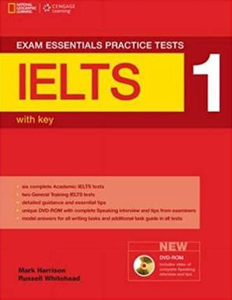 Exam Essentials IELTS Practice Tests 1 with key and DVD-ROM, фото 1