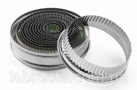 Висічка кондитерська Hendi 674413, 14 шт, зубчастий край, ø18-108 мм