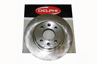 DELPHI BG4045 — передні гальмівні диски (D=259*12 мм) на Рено Логан 2, Сандеро 2, Степвей 2