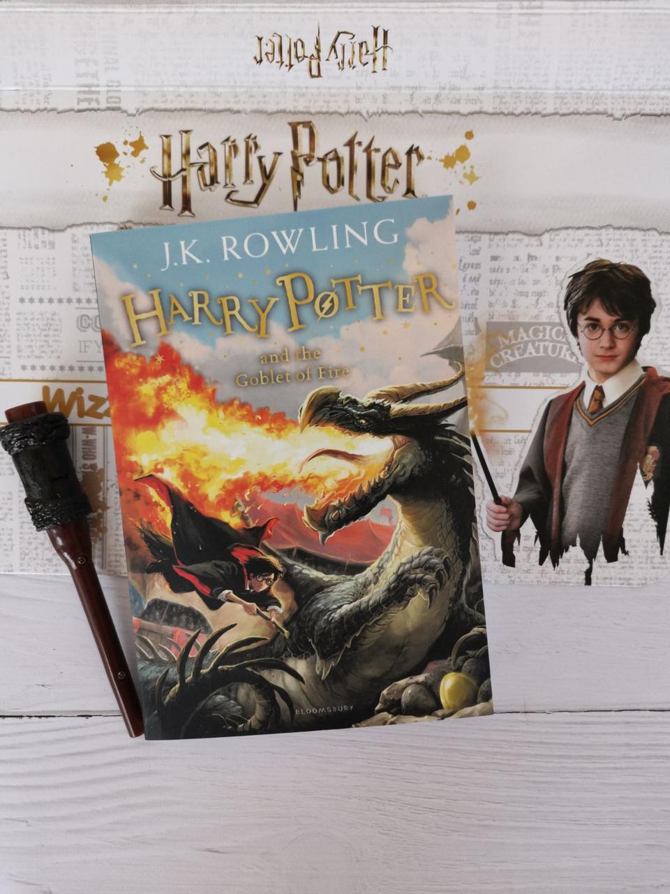 Harry Potter and the Goblet of Fire. J.K. Rowling/Гаррі Поттер і Кубок вогню. Дж.К. Роулінг