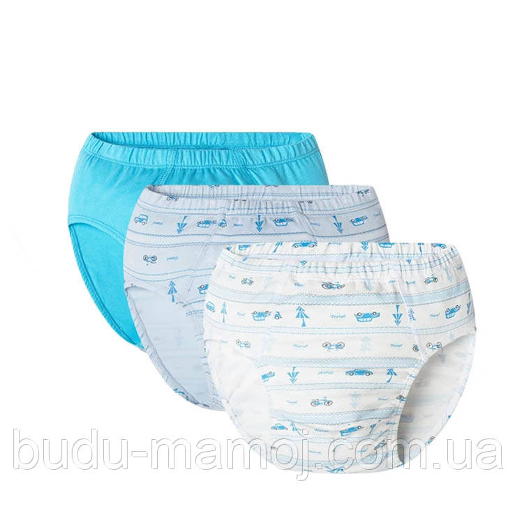 Труси для хлопчика набір 3 шт., чудова якість ТМ Мамин дом 1 2 3 5 6 років