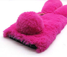 Чохол/ Панель Alitek для Apple iPhone Айфон X/Xs Зайчик Rose (плюш), фото 4