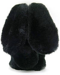 Чохол/ Панель Alitek для Apple iPhone Айфон 7 / 8 / SE 2020 Зайчик Чорний (плюш)