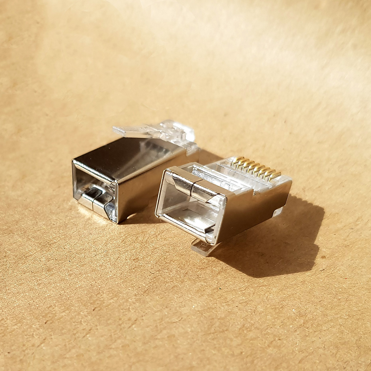 Купити Конектори RJ45 UTP 8P8C екрановані для кабелю патч-корд Ethernet ...