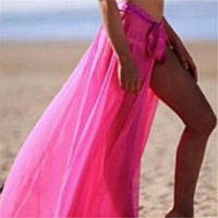Парео палантин пляжная накидка GLANE One Size Розовый