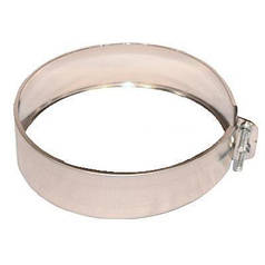 Хомут обжимний нержавійка