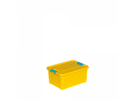 Контейнер "Smart Box" Spring 0,8л. (_жовтий/бирюз.)