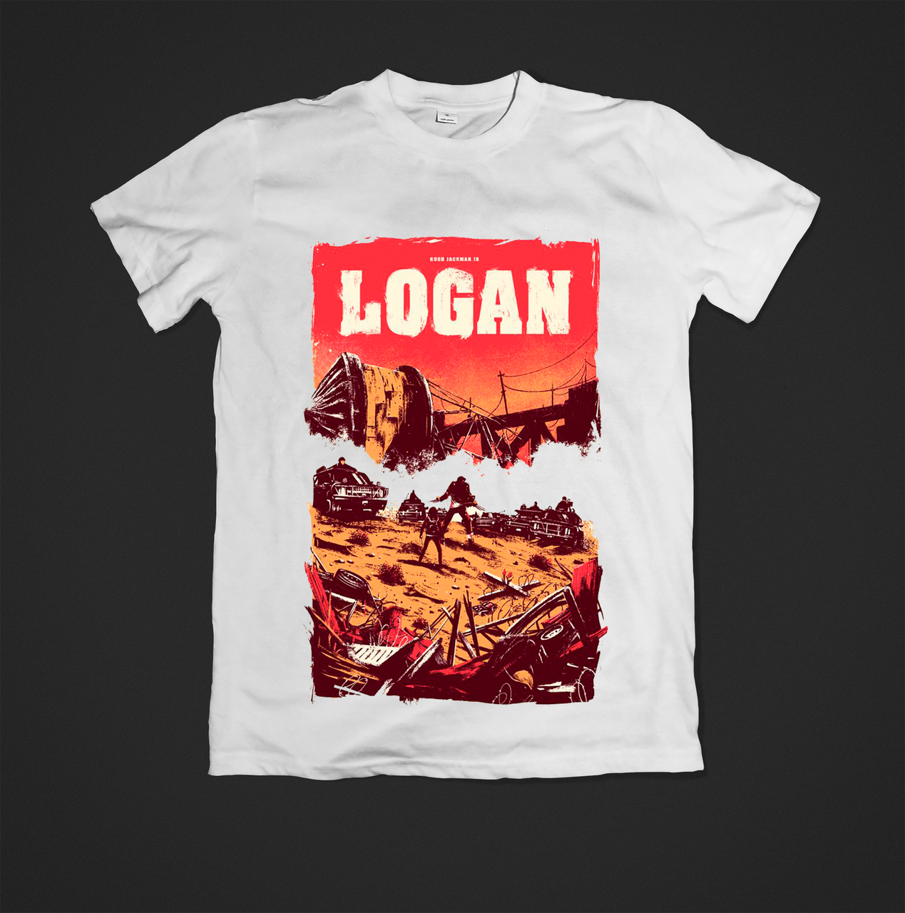 Футболка YOUstyle Logan 0090 XS White