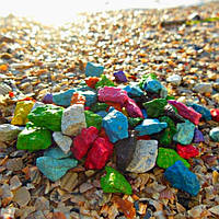 Кольорова крихта для ландшафтного дизайну 5-10 мм