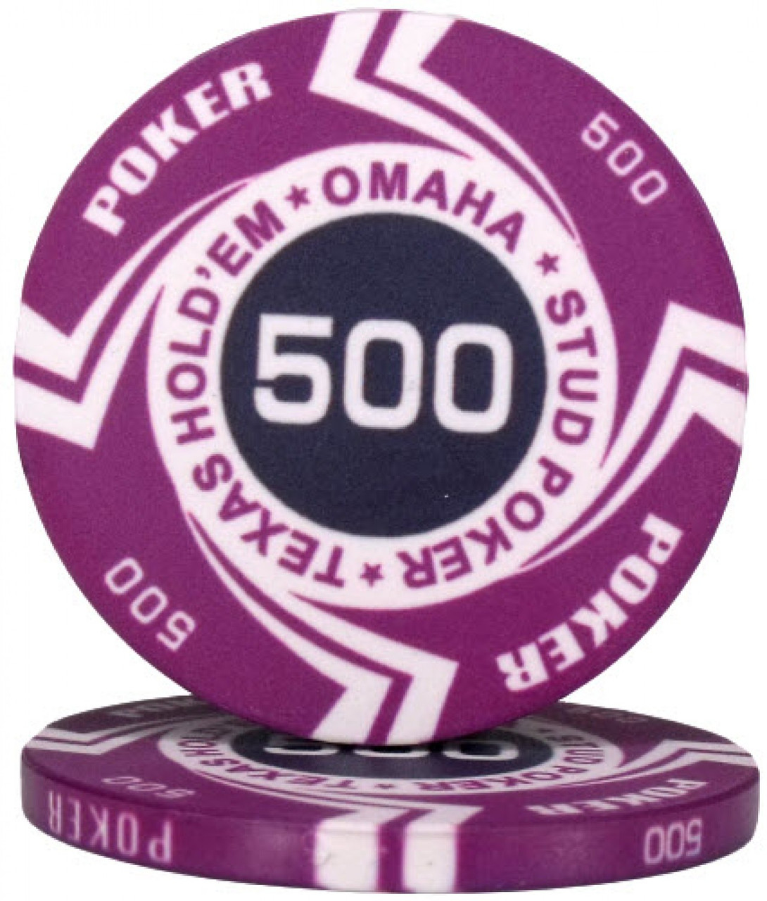 Керамічна фішка "Poker Style" номінал 500