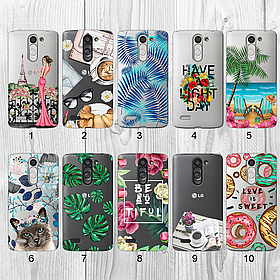 Силіконовий чохол з малюнком для LG L Bello Dual D335 (new collection)