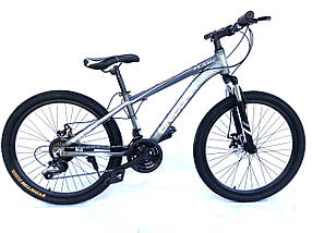 Велосипед Unicorn - Flame 24" размер рамы 15" Серый