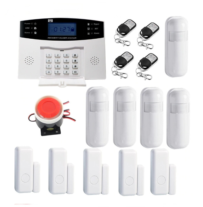 Повний комплект бездротовий GSM сигналізації Kerui PG500 / B2G / GSM30А (комплект 5 home)