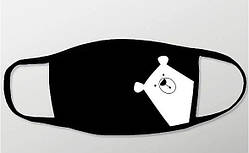 Маска з кишенею для змінного фільтра "Ведмедик"