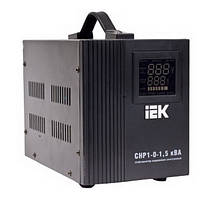 Стабілізатор напруги релейний IEK HOME CHP 1-0-1,5 кВА (1,2 кВт, переносний)
