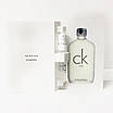 Пробник унісекс парфумів Calvin Klein CK One1,2ml оригінальна туалетна вода, літній свіжий цитрусовий аромат, фото 3