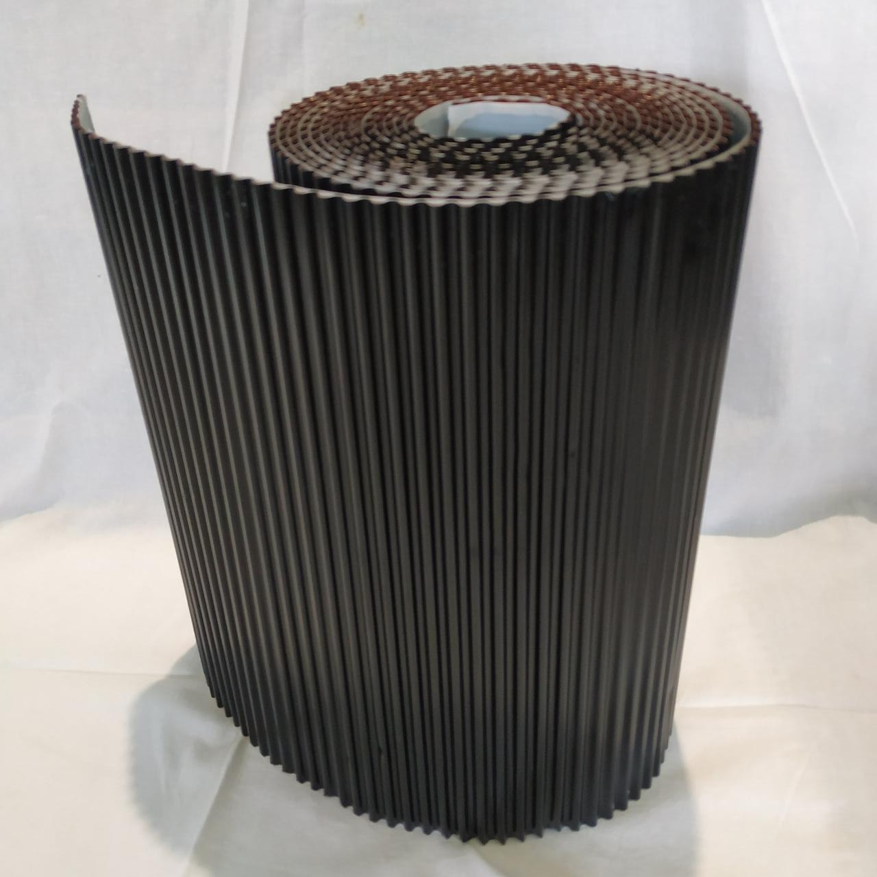 Стрічка для оброблення примикання алюмінієва Alu Max 300 х 5000 мм чорний (Примикання димоходу та стіні)