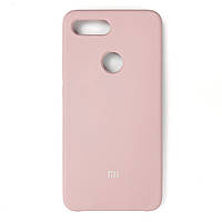 Silicone Case Premium на Xiaomi Mi 8 Lite Pink Sand