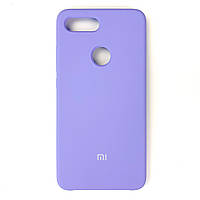 Silicone Case Premium на Xiaomi Mi 8 Lite Lilac